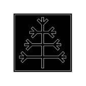 クリスマスツリー ラバースタンプ (インプリント)