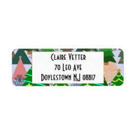 クリスマスツリー！ ラベル