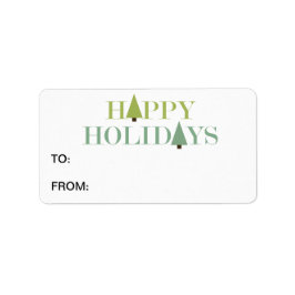 クリスマスツリー ラベル