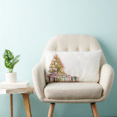 クリスマスツリー ランバークッション (椅子)