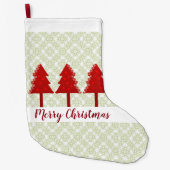 クリスマスツリー ラージクリスマスストッキング (正面)