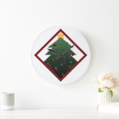 クリスマスツリー ラージ壁時計 (ホーム)