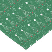 クリスマスツリー ロングテーブルランナー (コーナー)