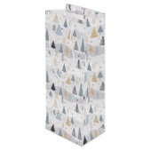 クリスマスツリー ワインギフトバッグ (裏面アングル)