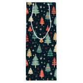 クリスマスツリー ワインギフトバッグ (裏面)