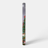 クリスマスツリー/冬 SAMSUNG GALAXYケース (左側面)