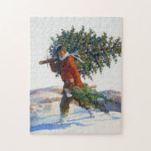 クリスマスツリー | 北西暦 ジグソーパズル (縦)