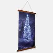 クリスマスツリー 吊り下げ型タペストリー (傾斜あり)