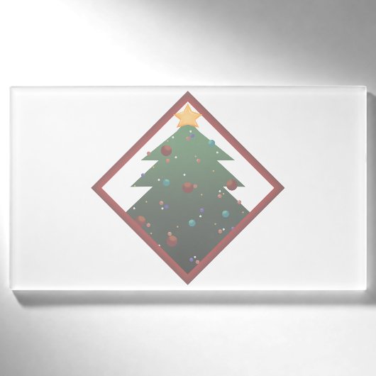 クリスマスツリー 名札 (正面)