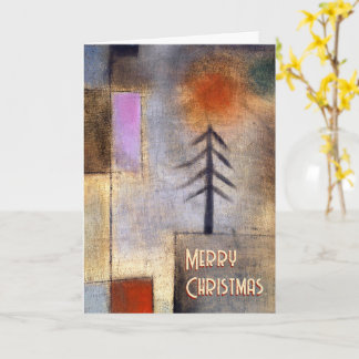 クリスマスツリー – 小さなモミ写真- Paul Klee - カード