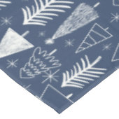 クリスマスツリー – 常緑樹 – 松の青 テーブルクロス (アングル)