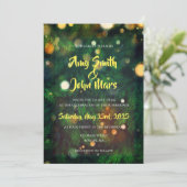 クリスマスツリー 招待状 (スタンド正面)