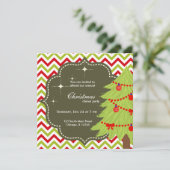 クリスマスツリー 招待状 (スタンド正面)