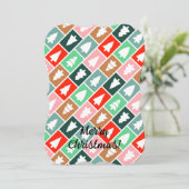 クリスマスツリー 招待状 (スタンド正面)