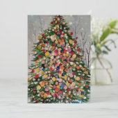 クリスマスツリー 招待状 (スタンド正面)