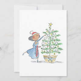 クリスマスツリー 招待状