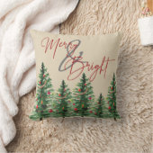 クリスマスツリー |明メリーるい |装飾用クッション クッション (ブランケット)