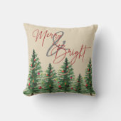 クリスマスツリー |明メリーるい |装飾用クッション クッション (正面)