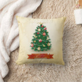 クリスマスツリー、枕 クッション (ブランケット)