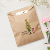 クリスマスツリー&格言 フェイバーバッグ (封をした状態)