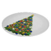 クリスマスツリー – 欧州連合(EU)国旗 | EUユーロ – b カッティングボード (角)