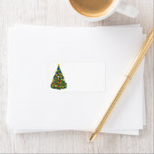 クリスマスツリー – 欧州連合(EU)国旗 | EUユーロ – b ラベル (インサイチュ)