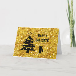 クリスマスツリー&消火器クリスマスカード カード