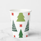 クリスマスツリー 紙コップ (左)