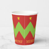 クリスマスツリー 紙コップ (右)