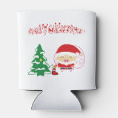 クリスマスツリー 缶クーラー (裏面)