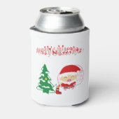 クリスマスツリー 缶クーラー (缶裏面)