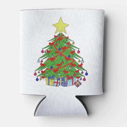 クリスマスツリー 缶クーラー (正面)