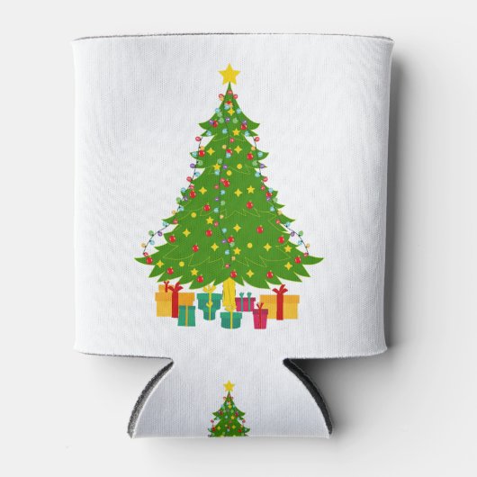 クリスマスツリー 缶クーラー (正面)
