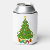 クリスマスツリー 缶クーラー (缶裏面)