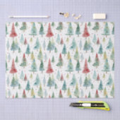 クリスマスツリー 薄葉紙 (クラフト)