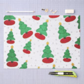 クリスマスツリー 薄葉紙 (クラフト)