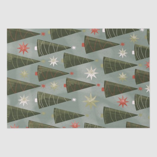 クリスマスツリー 薄葉紙 (正面)