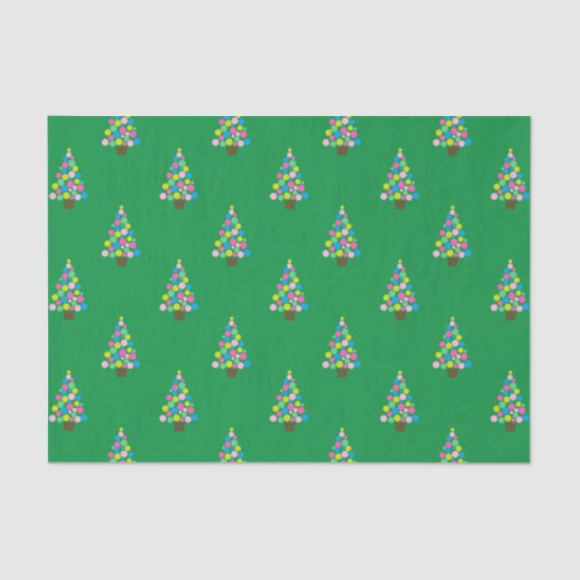 クリスマスツリー 薄葉紙 (正面)