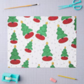 クリスマスツリー 薄葉紙 (クラフト)