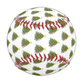 クリスマスツリー 野球ボール (裏面)