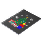 クリスマスツリー 野球 ノートブック (左側)