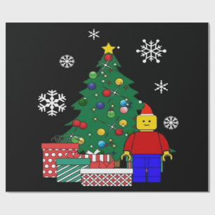 クリスマスツリー 野球 ラッピングペーパー