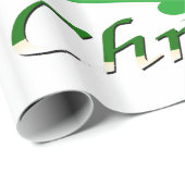 クリスマスツリー&雪だるま- ラッピングペーパー (ロールコーナー)