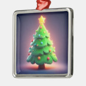 🎁クリスマスツリー 高級 記念品 ホリデーギフト ✨ メタルオーナメント (左)