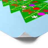 クリスマスツリー#1ポスター ポスター (角)