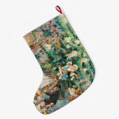 クリスマスツリー(1902) ラージクリスマスストッキング (裏面 (吊り時))