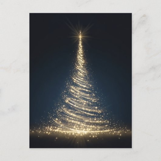 クリスマスツリー #1 ポストカード (正面)