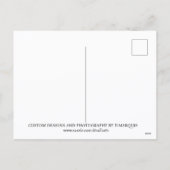 クリスマスツリー #1 ポストカード (裏面)