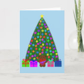 クリスマスツリー #2 カード (正面)