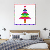 クリスマスツリー#2 キャンバスプリント (インサイチュ (寝室))
